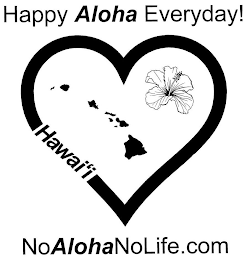 HAPPY ALOHA EVERYDAY! HAWAI'I NOALOHANOLIFE.COM logo