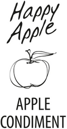HAPPY APPLE APPLE CONDIMENT logo