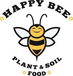 HAPPY BEE PLANT & SOIL FOOD logo