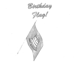 HAPPY BIRTHDAY BIRTHDAY FLAG! logo