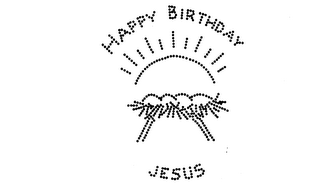 HAPPY BIRTHDAY JESUS logo