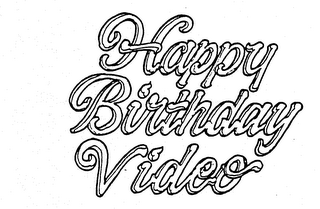 HAPPY BIRTHDAY VIDEO logo