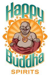HAPPY BUDDHA SPIRITS HBS logo