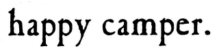 HAPPY CAMPER. logo