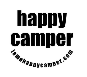 HAPPY CAMPER IAMAHAPPYCAMPER.COM logo