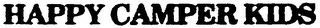 HAPPY CAMPER KIDS logo