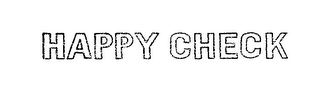 HAPPY CHECK logo