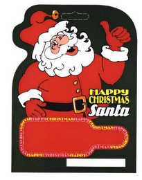 HAPPY CHRISTMAS SANTA logo