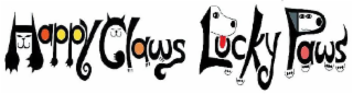 HAPPY CLAWS LUCKY PAWS logo
