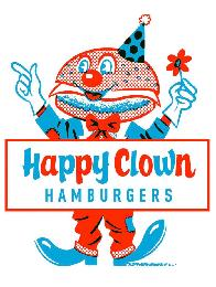 HAPPY CLOWN HAMBURGERS logo