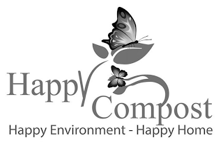 HAPPY COMPOST HAPPY ENVIRONMENT - HAPPYHOME logo