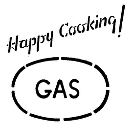 HAPPY COOKING! GAS logo