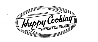 HAPPY COOKING METERED GAS SERVICE logo