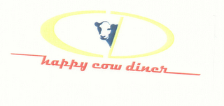 HAPPY COW DINER logo