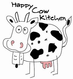 HAPPY COW KITCHEN logo