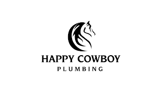 HAPPY COWBOY PLUMBING logo