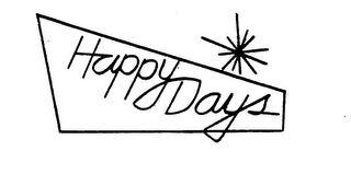 HAPPY DAYS logo