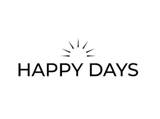 HAPPY DAYS logo