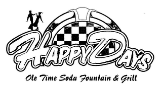 HAPPY DAYS OLE TIME SODA FOUNTAIN & GRILL logo