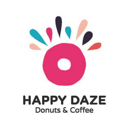 HAPPY DAZE DONUTS & COFFEE logo