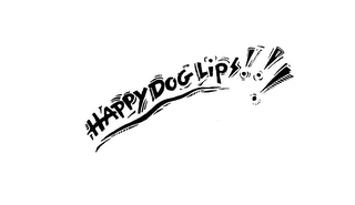 HAPPY DOG LIPS!!! logo