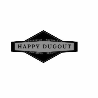HAPPY DUGOUT FASTPITCH SOFTBALL COACHING SCHOOL logo