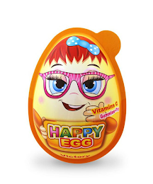 HAPPY EGG VICTORY VITAMINS C GUMMIES + TOY logo