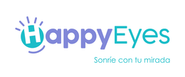 HAPPY EYES. SONRÍE CON TU MIRADA. logo