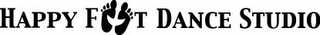 HAPPY FEET DANCE STUDIO logo