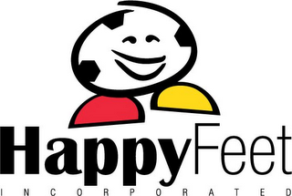 HAPPY FEET INCORPORATED logo