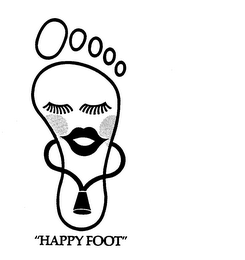 "HAPPY FOOT" logo