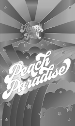 HAPPY FRUIT PEACH PARADISE logo