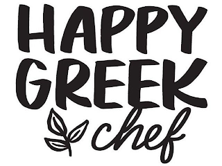 HAPPY GREEK CHEF logo