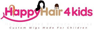 HAPPY HAIR 4 KIDS HAPPY STYLES PRODUCES SMILES CUSTOM WIGS FOR CHILDREN logo