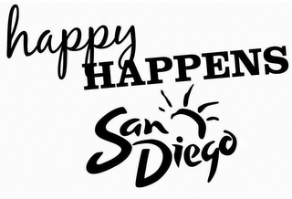 HAPPY HAPPENS, SAN DIEGO logo