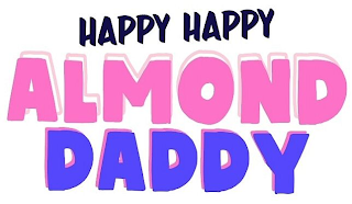 HAPPY HAPPY ALMOND DADDY logo