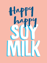 HAPPY HAPPY SOY MILK logo