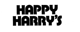 HAPPY HARRY'S logo