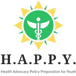H.A.P.P.Y. HEALTH ADVOCACY POLICY PREPARATION FOR YOUTH logo