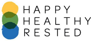HAPPY HEALTHY RESTED logo