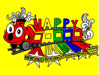 HAPPY HILARIOUS AFFECTIONATE PASSIONATEPEOPLE YEARNING TO SERVE OTHERS logo