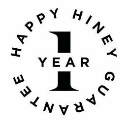 HAPPY HINEY 1 YEAR GUARANTEE logo