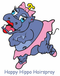 HAPPY HIPPO HAIRSPRAY logo