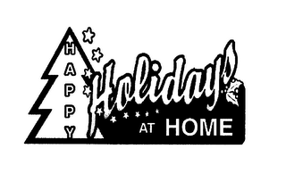HAPPY HOLIDAYS AT HOME logo