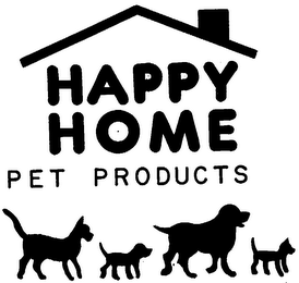 HAPPY HOME PET PRODUCTS logo