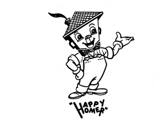 "HAPPY HOMER" logo