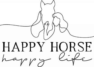 HAPPY HORSE HAPPY LIFE logo
