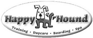 HAPPY HOUND TRAINING · DAYCARE · BOARDING · SPA logo
