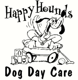 HAPPY HOUNDS DOG DAY CARE logo