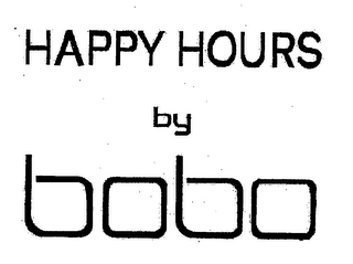 HAPPY HOURS BY BOBO logo